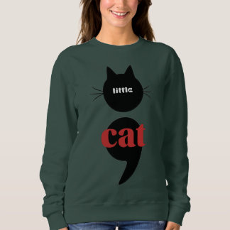 little cat sweatshirt