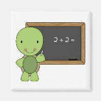 little chalkboard turtle