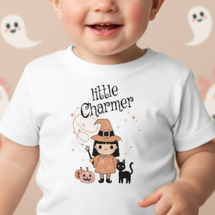 Little Charmer Halloween Witch ID1325 Baby T-Shirt