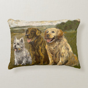 Little Chat: Whimsical Christmas Farm Animal Decorative Cushion