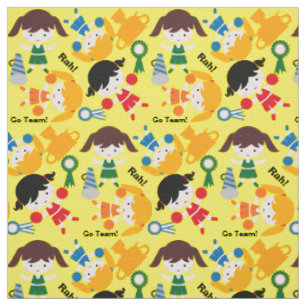 Little Cheerleaders Fabric
