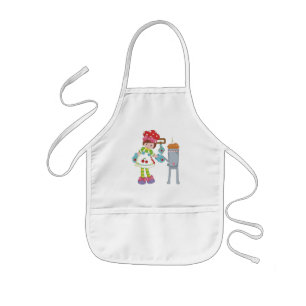 Little Chef Girl Kids Apron
