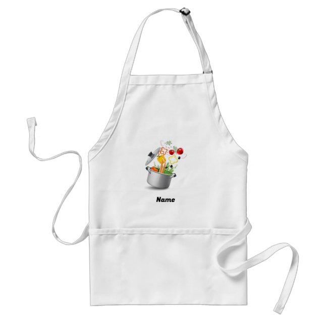Little Chef's Helper: Adorable Cooking Apron   (Front)