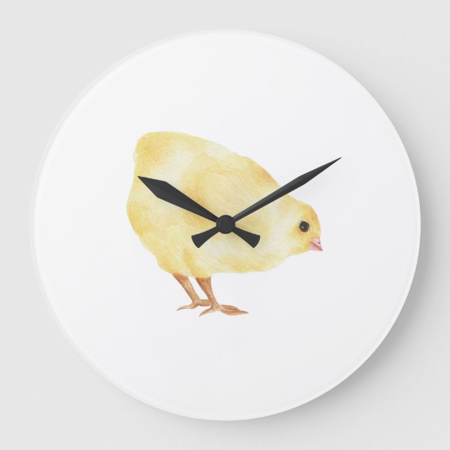 Little chick clock. large clock (Front)