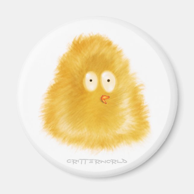 Little Chick Critter Magnet (Front)