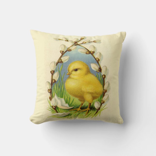 Little Chick Easter Pillow (Front)