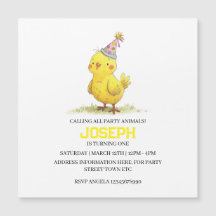 Little Chick Farm Birthday Chicken