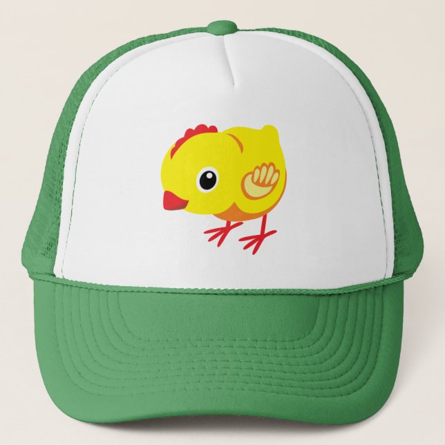 little chicken trucker hat (Front)