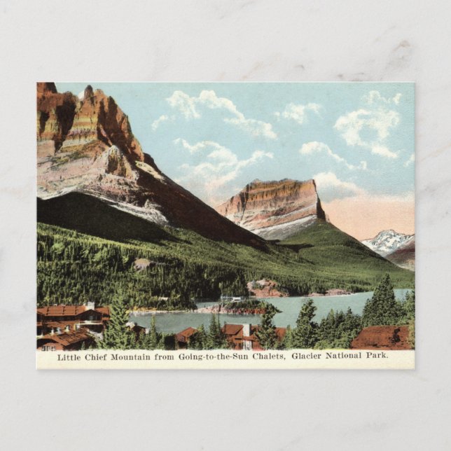 Little Chief Mountain, Glacier National Park, MT Postcard (Front)