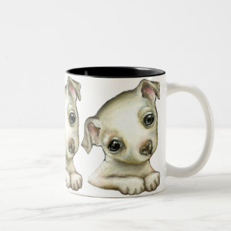 Little Chihuahua Two-Tone Coffee Mug