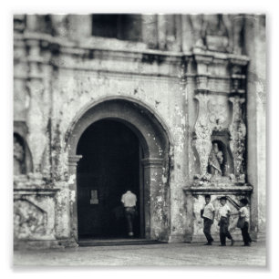 Little Children Religious Huge Church Doorway Photo Print