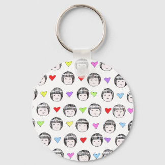 Little China Faces Key chain