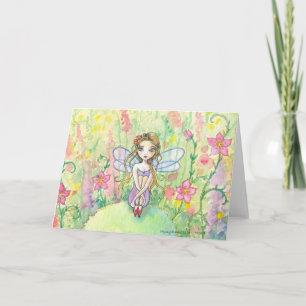 Little Chloe Fairy Greeting Card