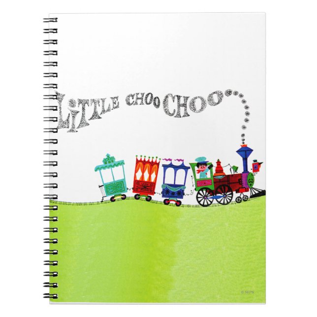 Little Choo Choo Spiral Notebook (Front)
