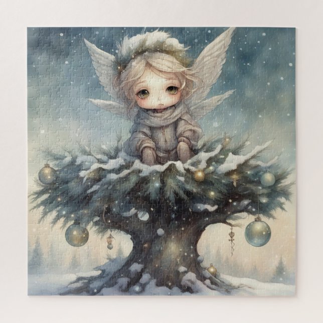 Little Christmas Angel Jigsaw Puzzle (Vertical)