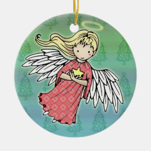 Little Christmas Angel Ornament