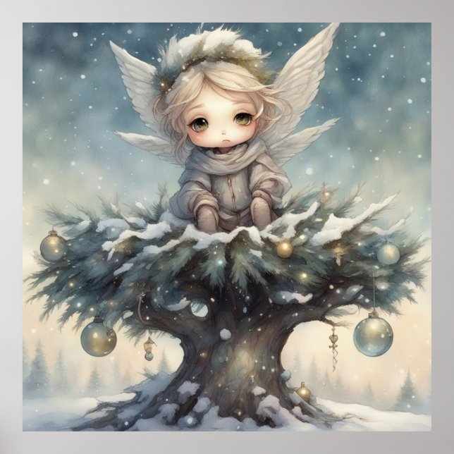 Little Christmas Angel Poster (Front)