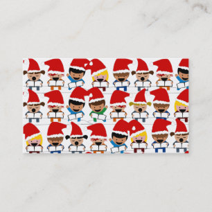 Little Christmas Carolers Business Card