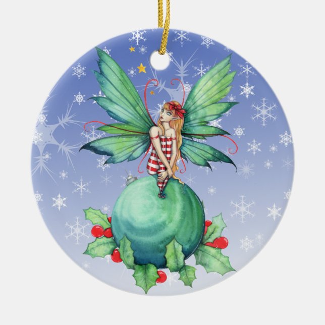 Little Christmas Fairy Ornament (Front)