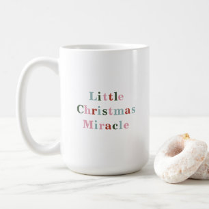 Little Christmas Miracle Grandpa Grandfather Quote Coffee Mug