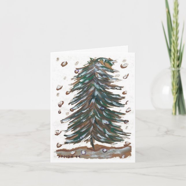 Little Christmas Tree Card (Front)