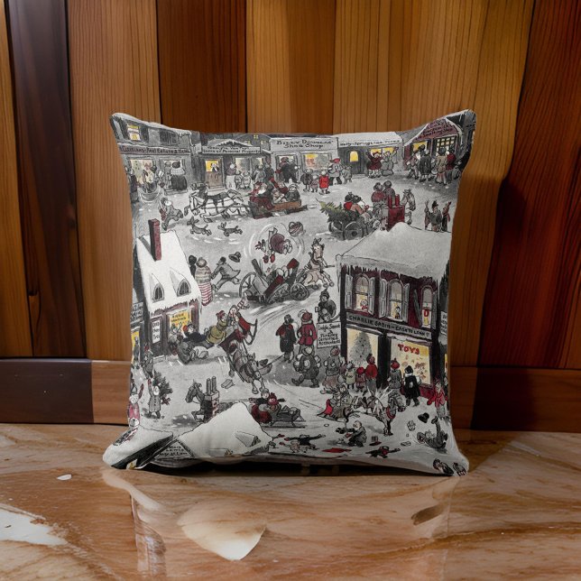 Little Christmas Village  Cushion (Creator Uploaded)
