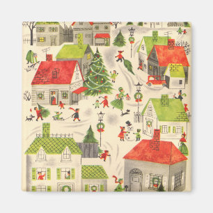 Little Christmas Village Magnet