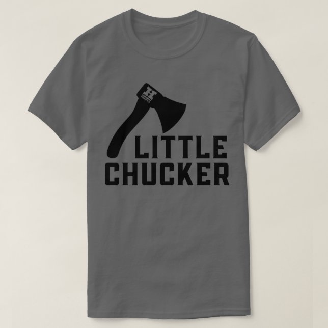 Little Chucker Axe throwing funny Classic TShirt (Design Front)