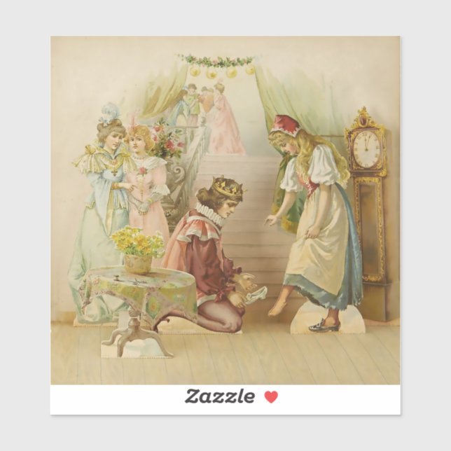 “Little Cinders” Fairy Art by E S Hardy (Sheet)