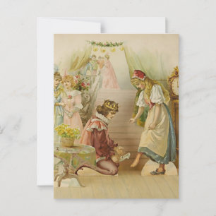 “Little Cinders” Fairy Art by E S Hardy Postcard