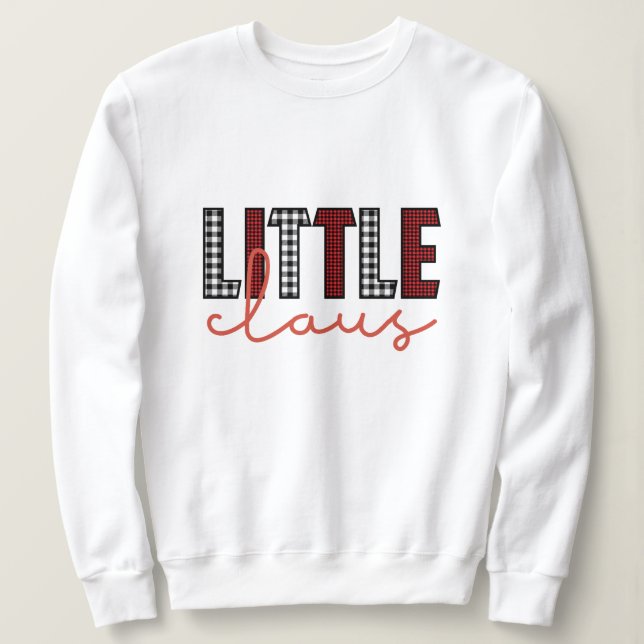 Little Claus christmas  Sweatshirt (Design Front)