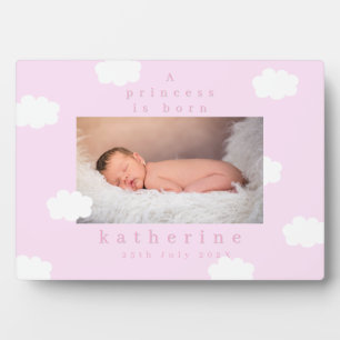 Little Cloud Pastel Pink Plaque