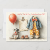 Little Clown 1st Birthday Show