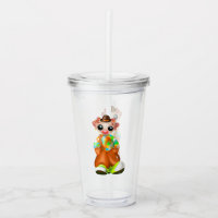 Little Clown Acrylic Tumbler