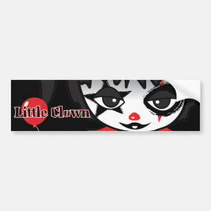 Little Clown Bumper Sticker