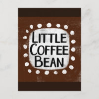 Little Coffee Bean Postcard