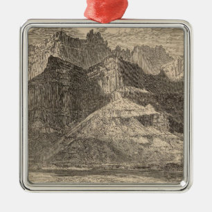 Little Colorado mouth Metal Tree Decoration
