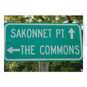 Little Compton, RI - Commons, Sakonnet Point Card