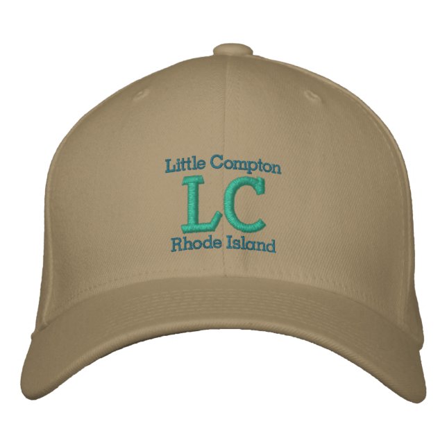Little Compton, RI "LC" Embroidered Hat (Front)