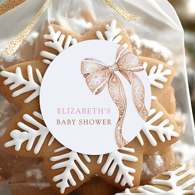 Little Cookie Baby Shower Stickers (Creator Uploaded)