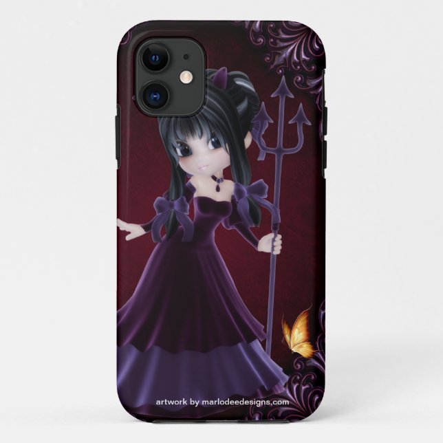 Little Cookie Devil Girl Design 6 Case-Mate iPhone Case (Back)