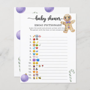 Little cookie man - Emoji pictionary game