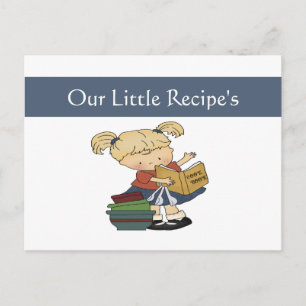Little Cooks Recipe Card
