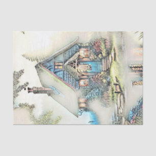 Little Cottage In The Woods - Enchanting Escape Tissue Paper