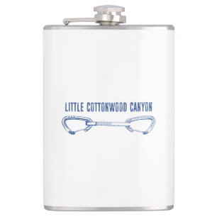 Little Cottonwood Canyon Climbing Quickdraw Hip Flask