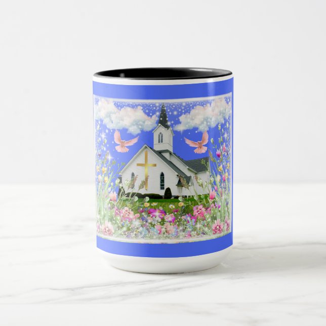 Little Country Chapel Mug (Center)