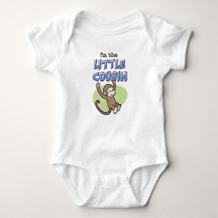 Little Cousin Monkey Baby Bodysuit
