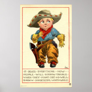 Little Cowboy Poster