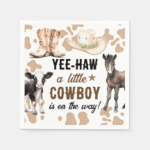 Little Cowboy Rodeo Baby Shower