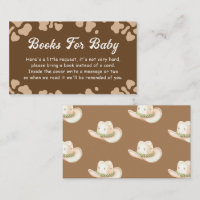 Little Cowboy Rodeo Books BAby Shower